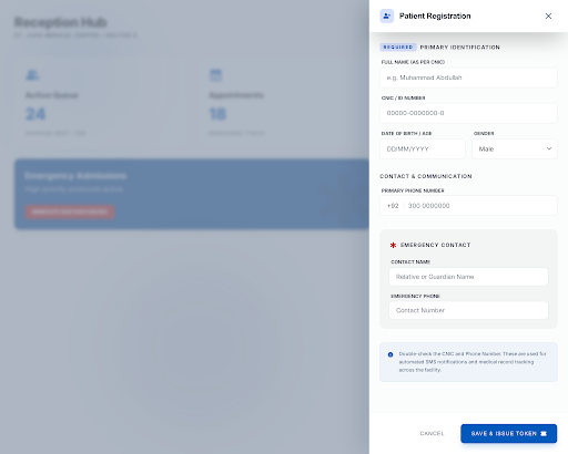 Inpatient Bed Admission & Slide-Over Allocation